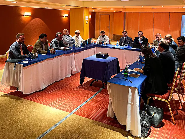 Reuni&oacute;n de Turismo y la C&aacute;maras de Comercio de Ceuta y Andalucia / Cedida