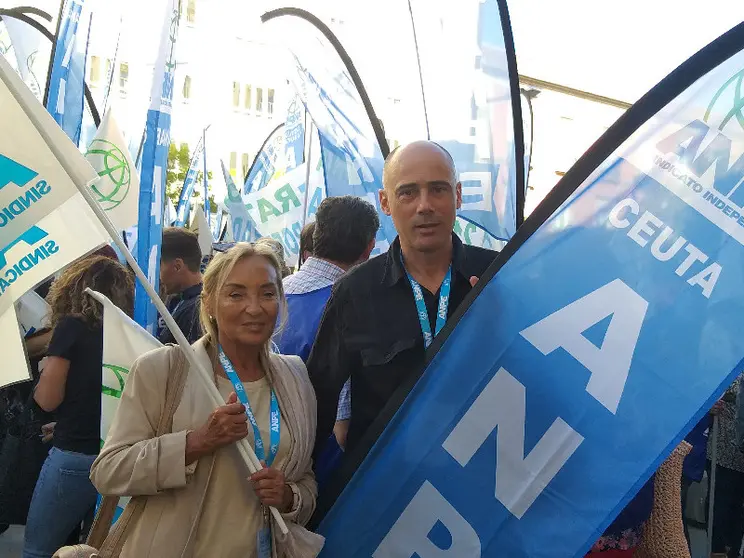 Representantes de ANPE-Ceuta / Cedida