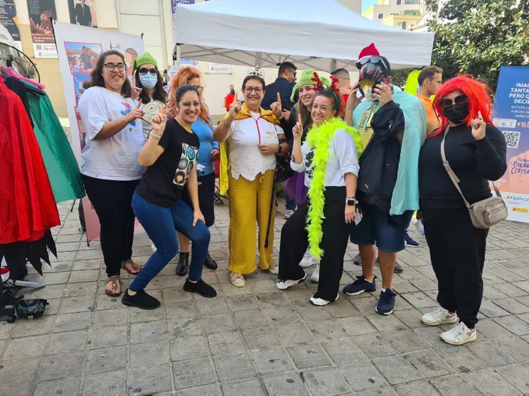 Las reivindicaciones de las personas con par&aacute;lisis cerebral se han desarrollado en medio de un ambiente festivo / Laura Ortiz