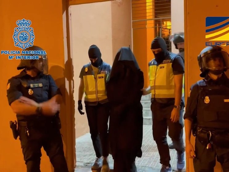 Uno de los detenidos en la operación antiyihadista en Melilla