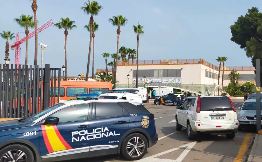 La Polic&iacute;a Nacional, en la Estaci&oacute;n Mar&iacute;tima/ Archivo