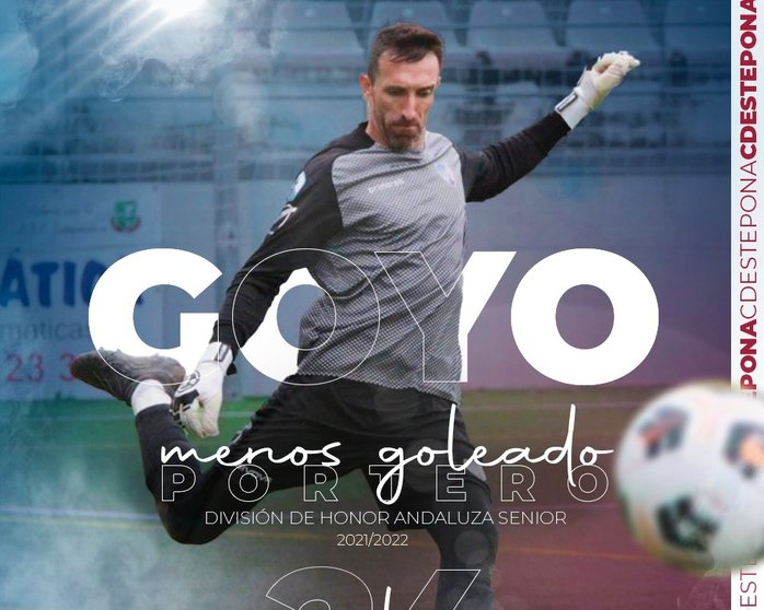 Goyo, portero del Ceuta 6 de Junio para la Copa del Rey