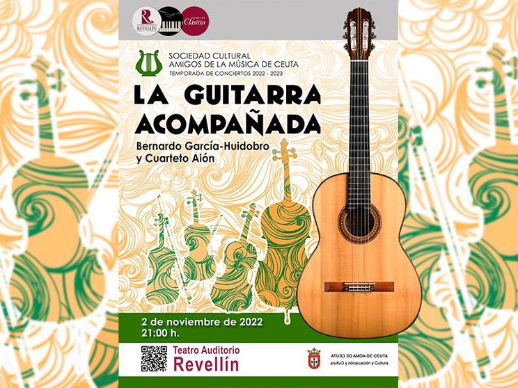 Cartel del recital 'La Guitarra Acompañada'