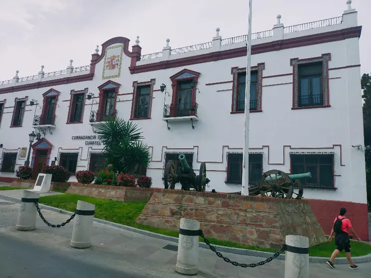 Fachada de la Comandancia General /Archivo