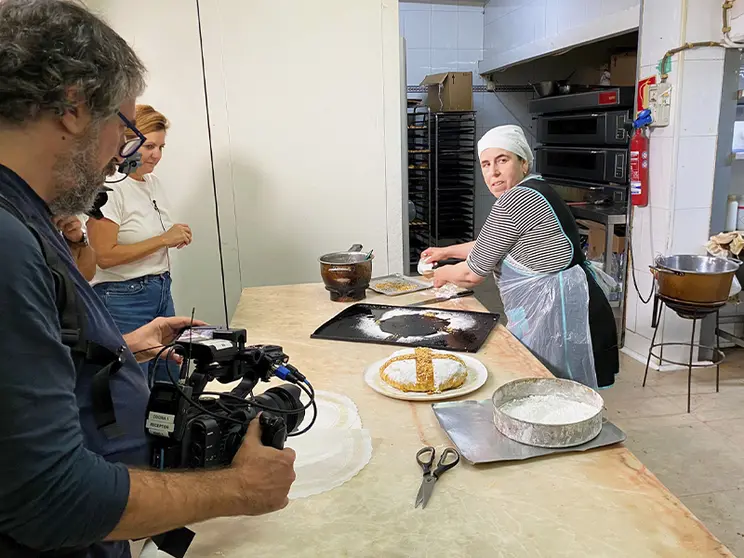 Grabaci&oacute;n en Ceuta del progama de Canal Cocina 'Productos artesanos' / Cedida