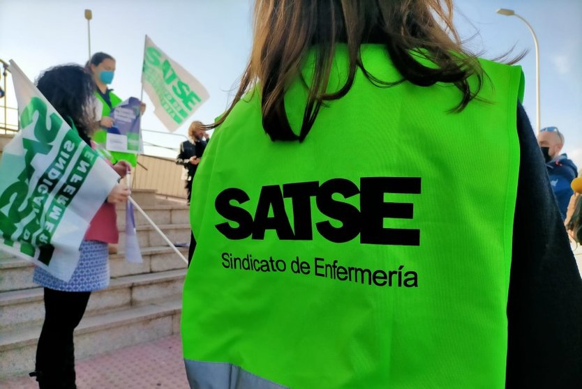 Movilización de SATSE/ Archivo