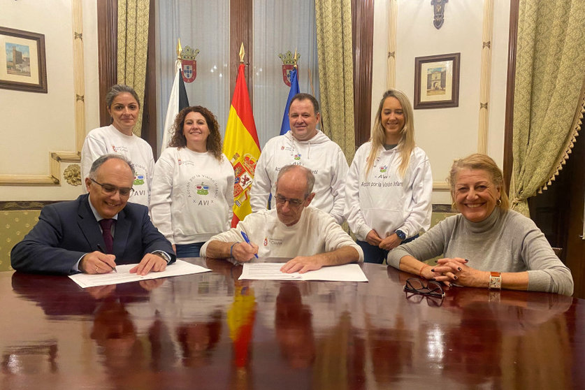 Firma del convenio con la Asociación Acción por la Visión Infantil / Ciudad Autónoma de Ceuta