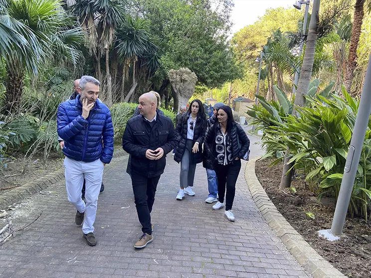Visita del PSOE a San Amaro / Cedida
