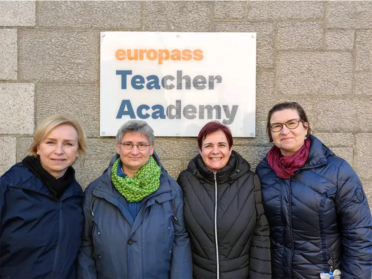 La profesora Ana Mora&ntilde;o en Dubl&iacute;n / Cedida