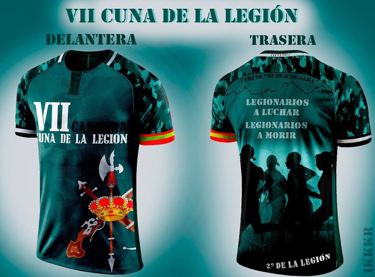 Camiseta oficial de la Cuna de la Legión 2023