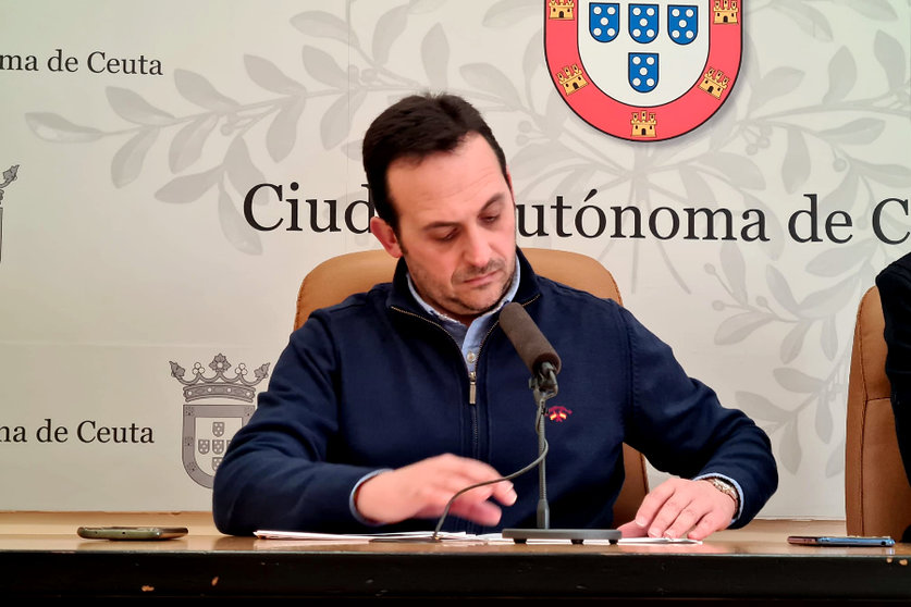 Juan Sergio Redondo, presidente de Vox Ceuta / Archivo