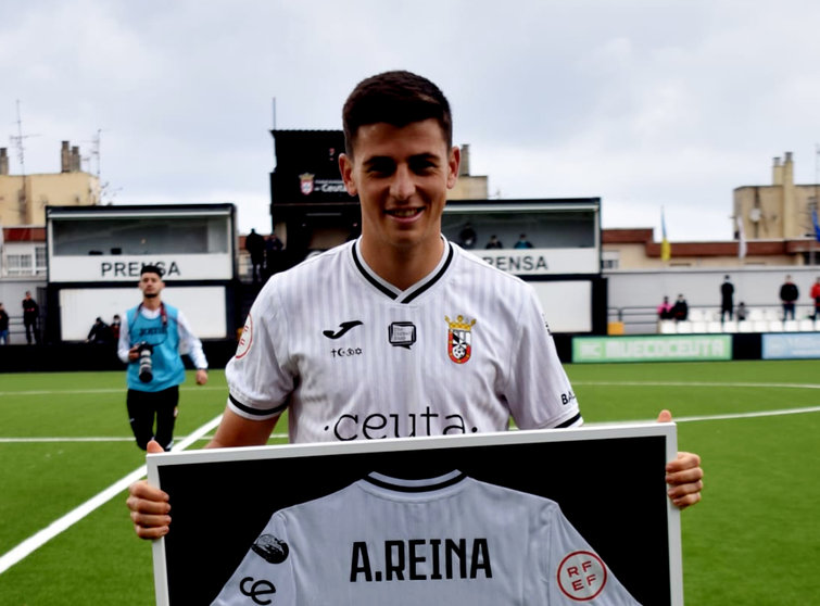 Alberto Reina, capitán de la AD Ceuta FC