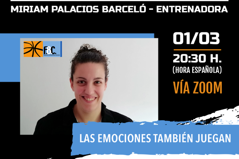 Cartel de la charla formativa / Federación de Baloncesto de Ceuta