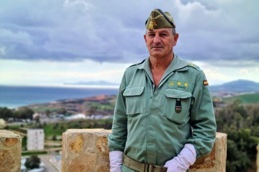 Teniente Coronel Jesús Araoz, director técnico de la Cuna de la Legión / Laura Ortiz