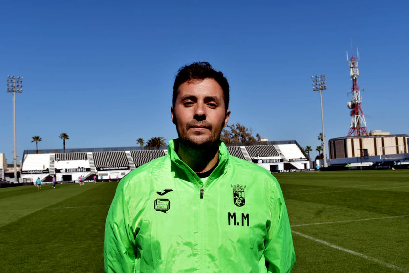 Mohamed, entrenador del filial de la AD Ceuta FC