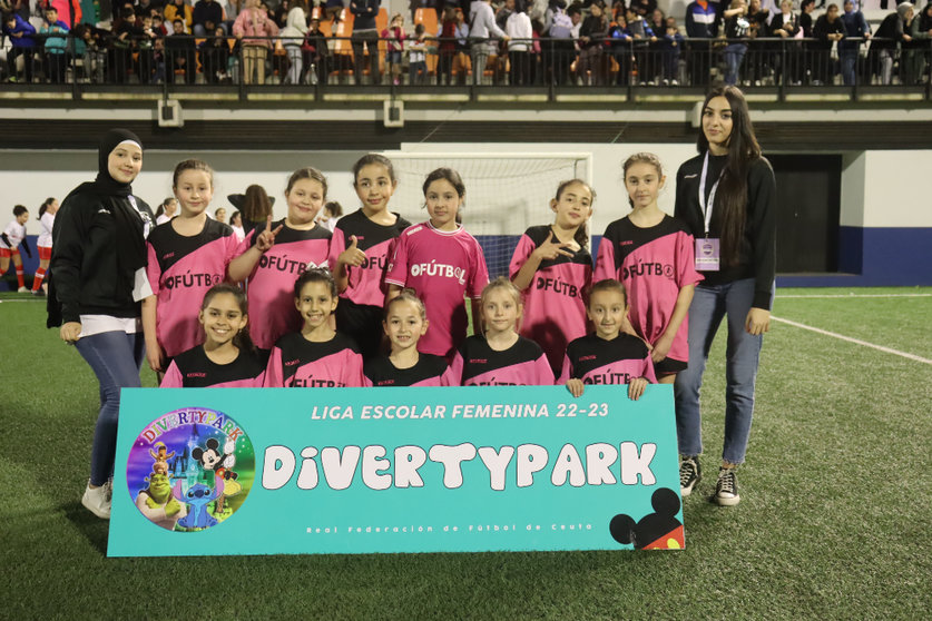 Éxito de participación en la primera jornada de la Liga Escolar Femenina benjamín 