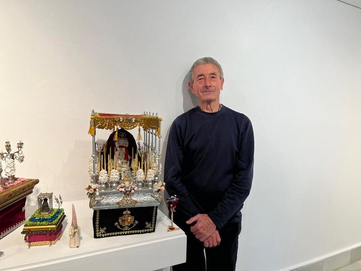 Luis Gabarrón, creador de la Exposición de paso en miniatura / Daniel Hernández