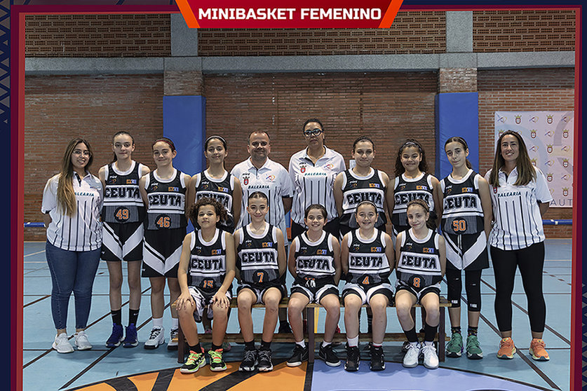 Selección femenina de minibasket