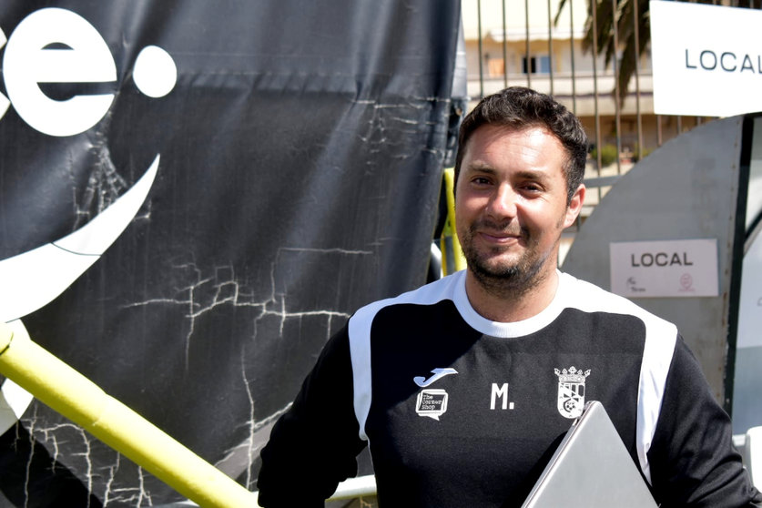 Mohamed Mohamed, entrenador del filial de la AD Ceuta FC