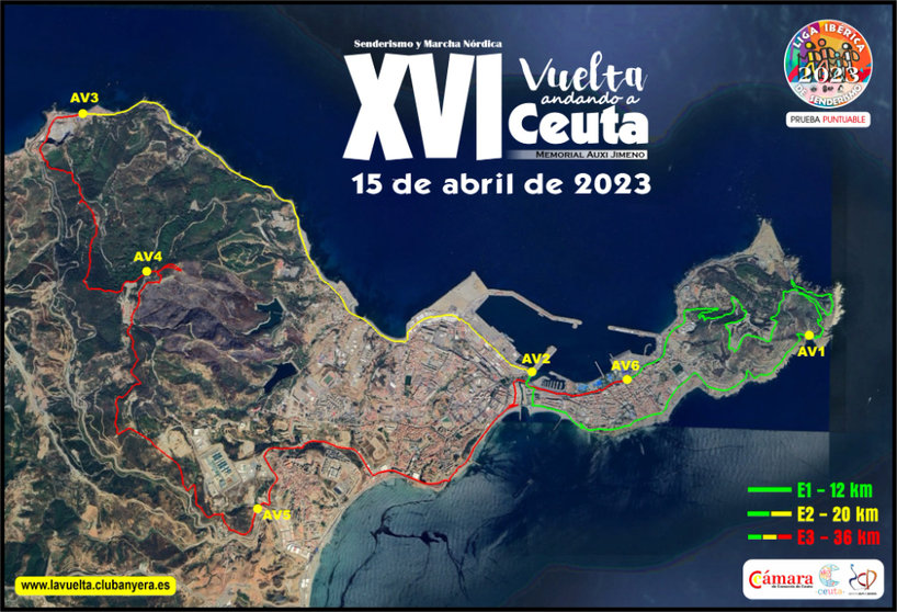 Vuelta a Ceuta Anyera
