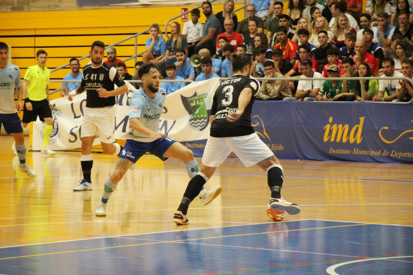 La UA Ceutí cae ante El Ejido Futsal y paga caro su mal inicio