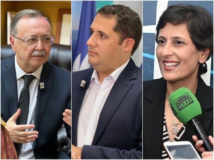 Juan Vivas, Alejandro Ramírez y Kissy Chandiramani: los tres primeros de la lista del PP