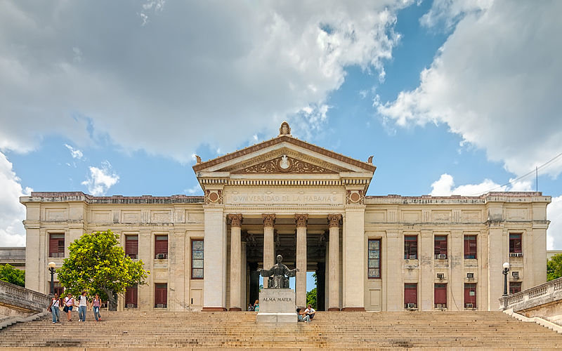 Universidad de la Habana, la más antigua de Cuba y una de las más antiguas de América