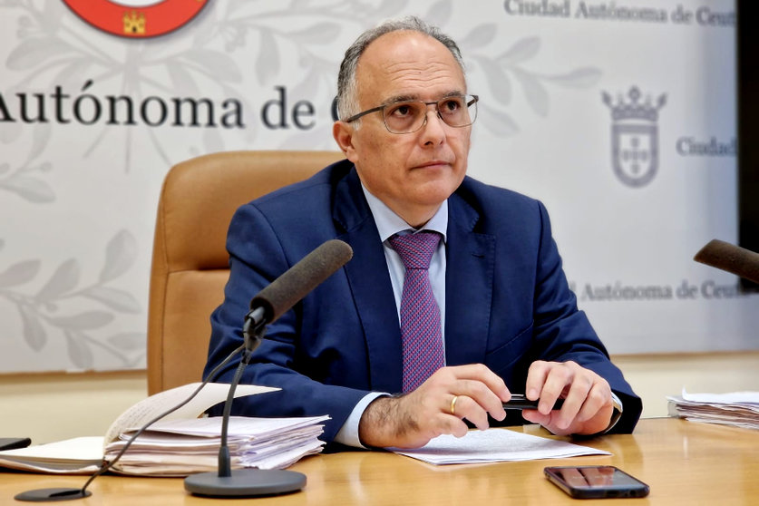 Alberto Gaitán durante su comparecencia tras el Consejo de Gobierno de este viernes / Laura Ortiz