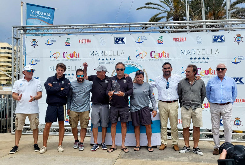 La embarcación ‘Ceuta’ gana la 5ª Regata Intercontinental Marbella-Ceuta