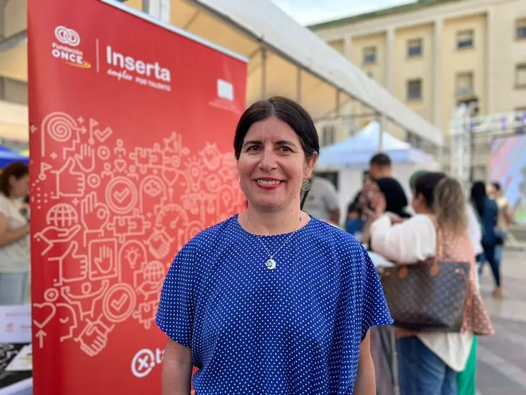 Mar&iacute;a de los &Aacute;ngeles Jim&eacute;nez, de Inserta Empleo/ Foto: Dani Hern&aacute;ndez