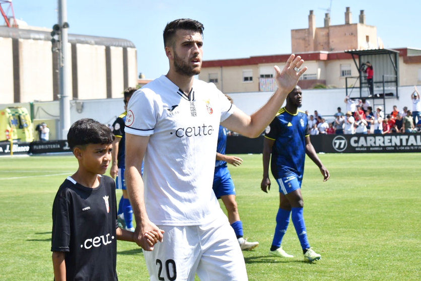 Fabrizio Danese seguirá defendiendo los colores de la AD Ceuta FC