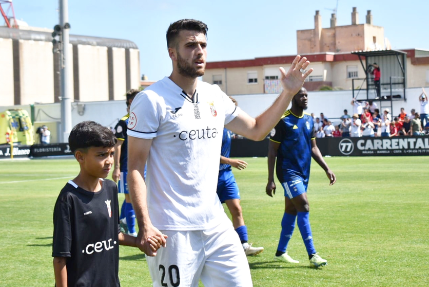 Fabrizio Danese seguir&aacute; defendiendo los colores de la AD Ceuta FC