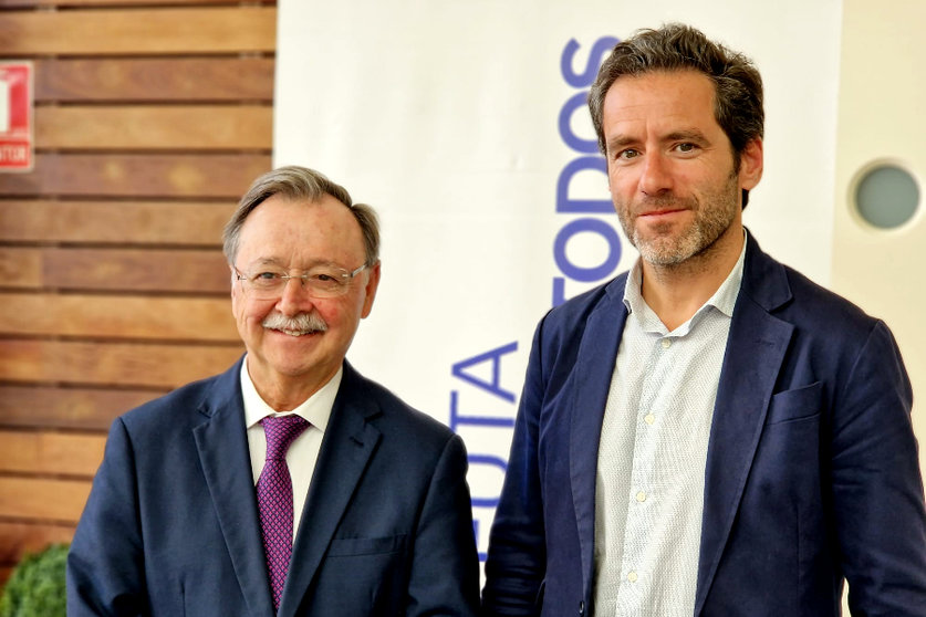 Juan Vivas y Borja Sémper durante la pasada campaña de las autonómicas
