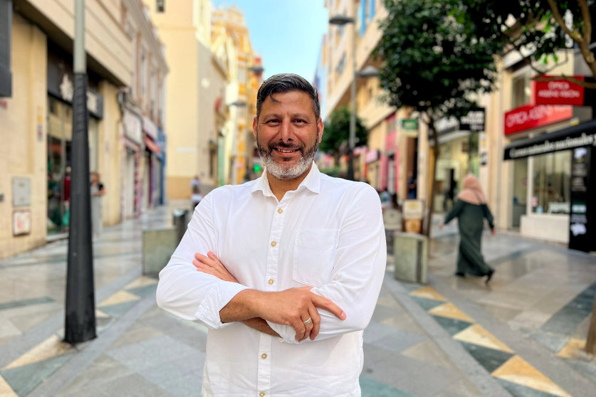 Mohamed Mustafa, candidato de 'Ceuta Ya!' / Daniel Hernández