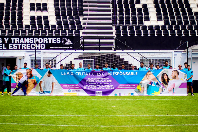 La AD Ceuta FC se suma al 'Plan Corresponsables' 