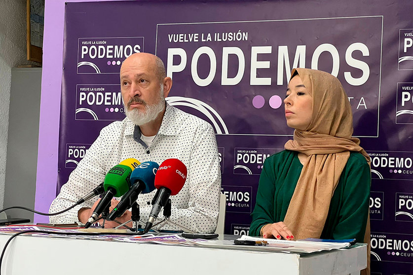 Rueda de prensa de Podemos / Daniel Hernández