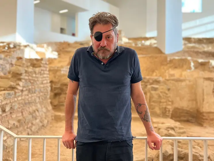Ray Loriga en la Biblioteca 'Adolfo Suarez' / Daniel Hern&aacute;ndez