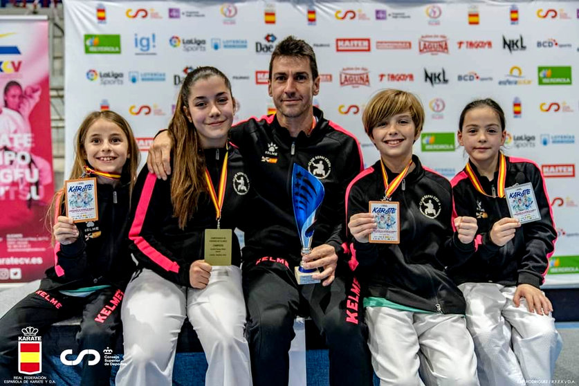 cuatro medallas para Ceuta en el campeonato de España de Kárate