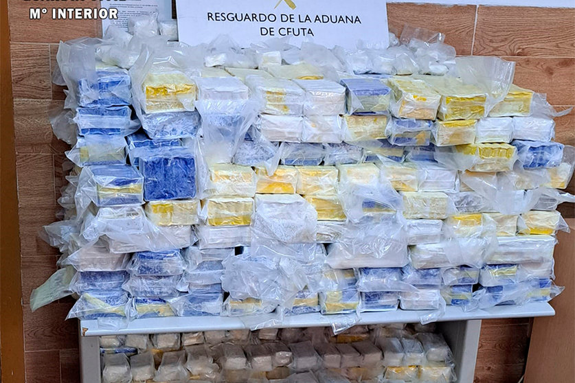 400 kilos de resina de Hachís intervenidos por la Guardia Civil