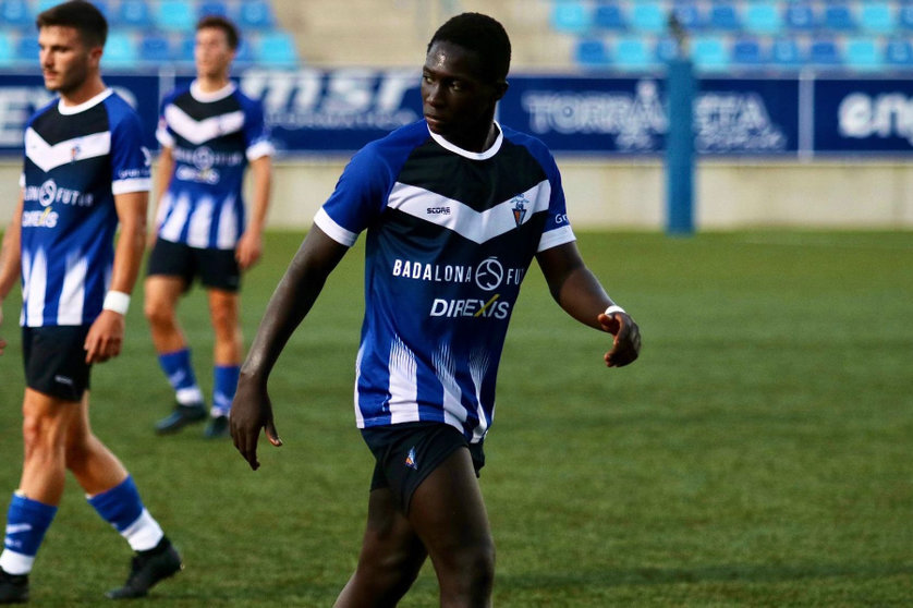 El jugador, natural de Gambia, refuerza el ataque del filial de la AD Ceuta FC 