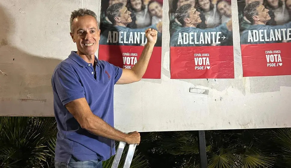 El candidato del PSOE al Senado, Miguel Se&ntilde;or