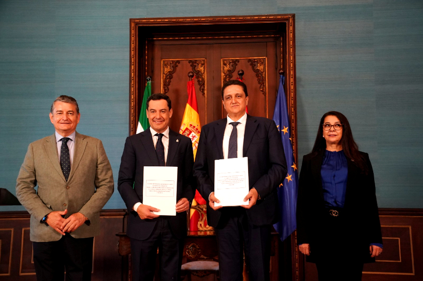 Encuentro entre el presidente de la Junta y el presidente del Consejo Regional de T&aacute;nger-Tetu&aacute;n-Alhucemas / Junta de Andaluc&iacute;a
