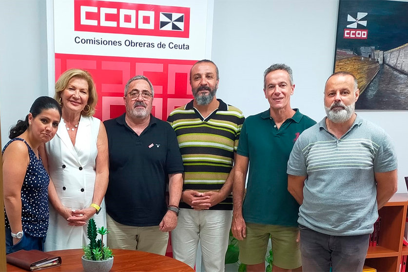 Reunión entre CCOO y PSOE
