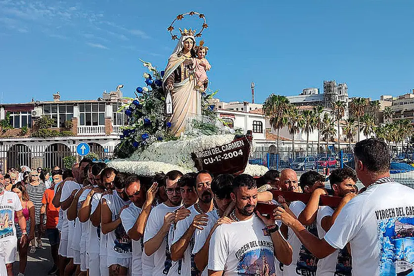 Virgen del Carmen de la Almadraba / Enrique Rom&aacute;n