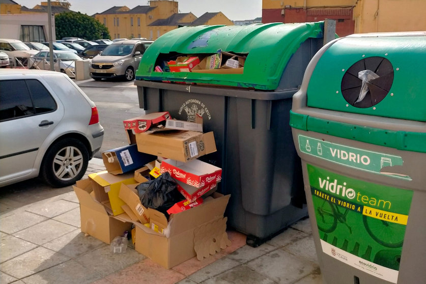 Contenedores de basura en las barriadas de nuestra ciudad