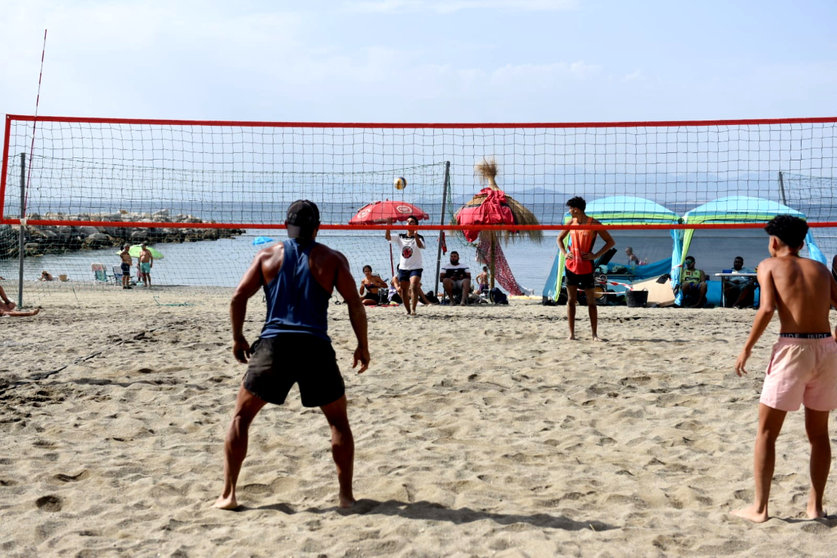 El voley playa, protagonista deportivo del fin de semana en Ceuta  (2)