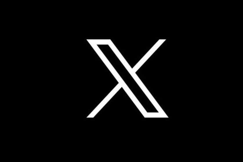 El nuevo logo de la red social: X