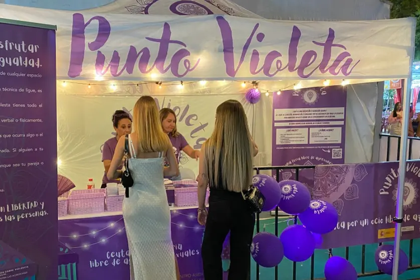 Punto violeta / P. Mat&eacute;s