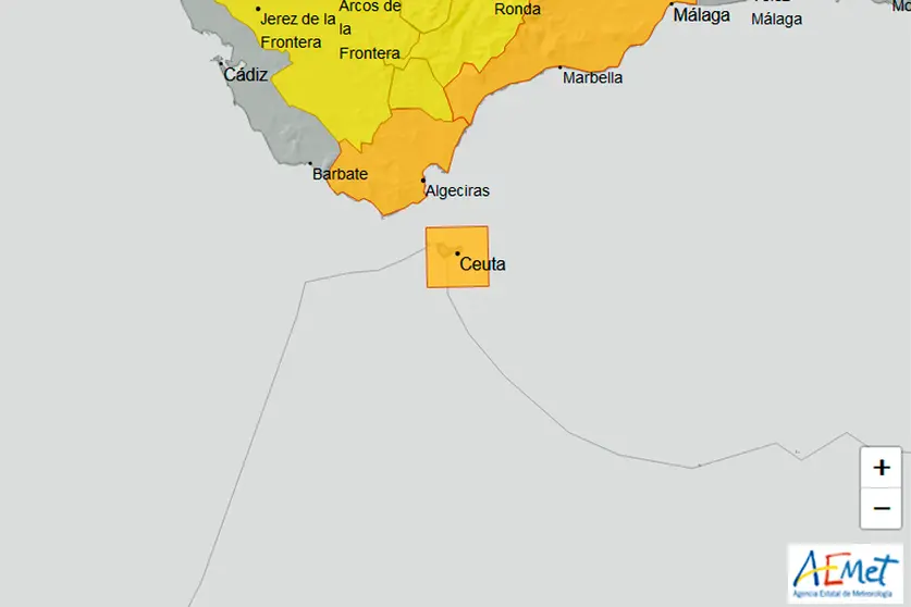 AEMET ALERTA NARANJA