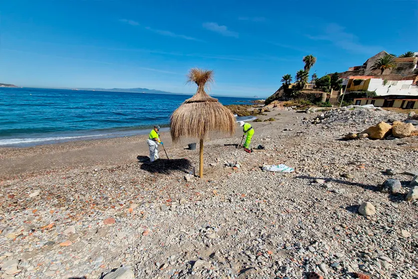 Arreglo de la Playa de San Amaro